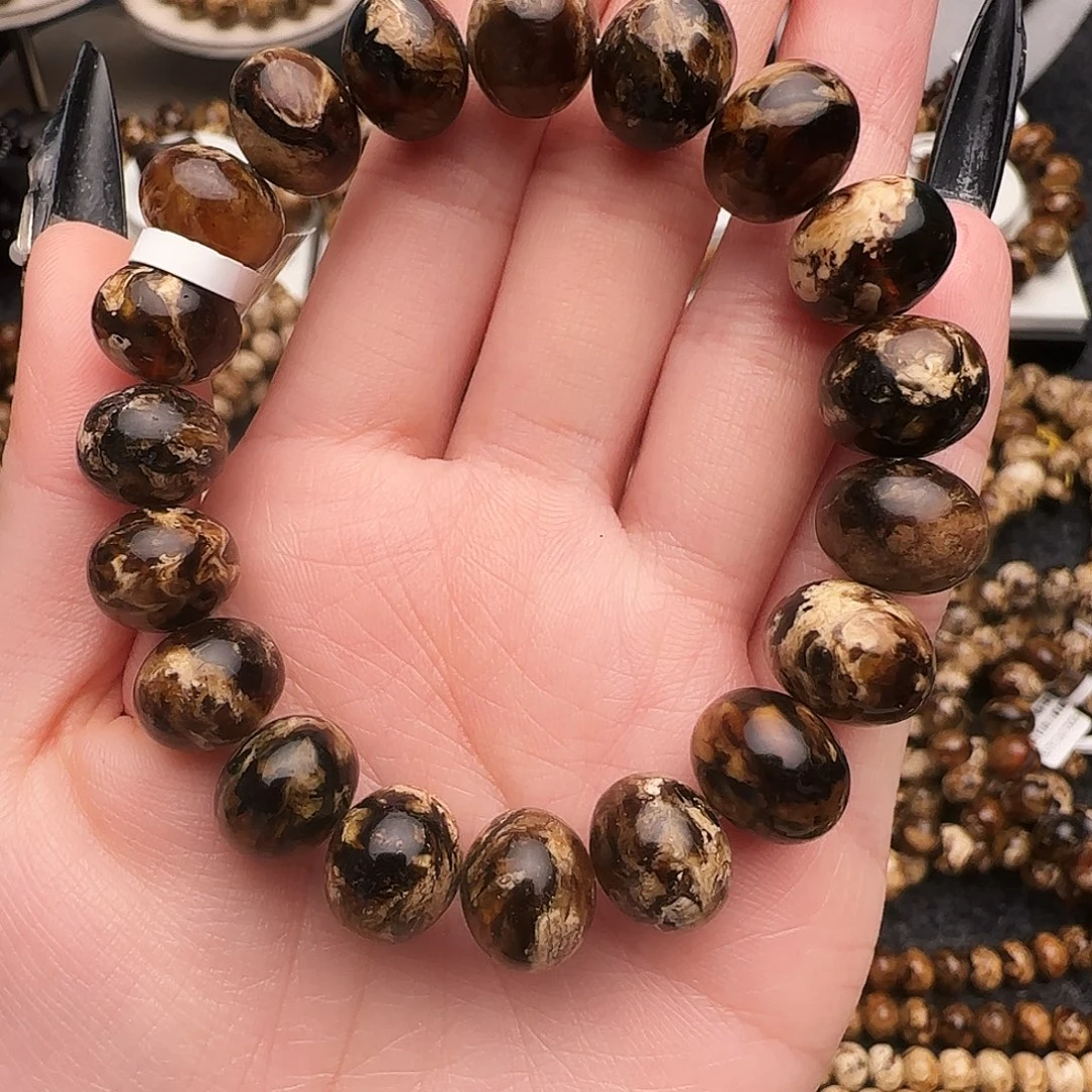 琥珀未镶嵌手链抚顺琥珀