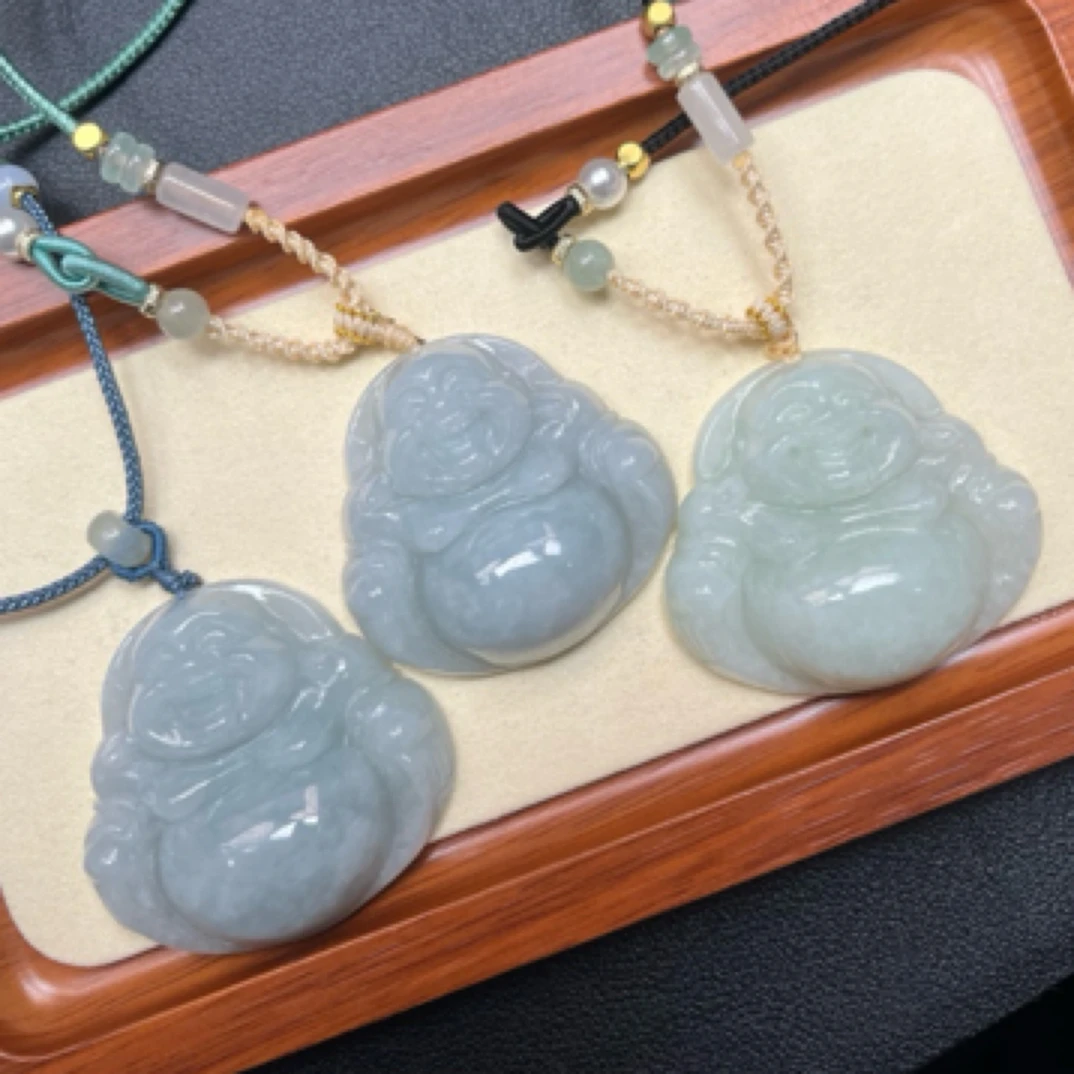 天然缅料翡翠大佛公（多样性发货发其一）