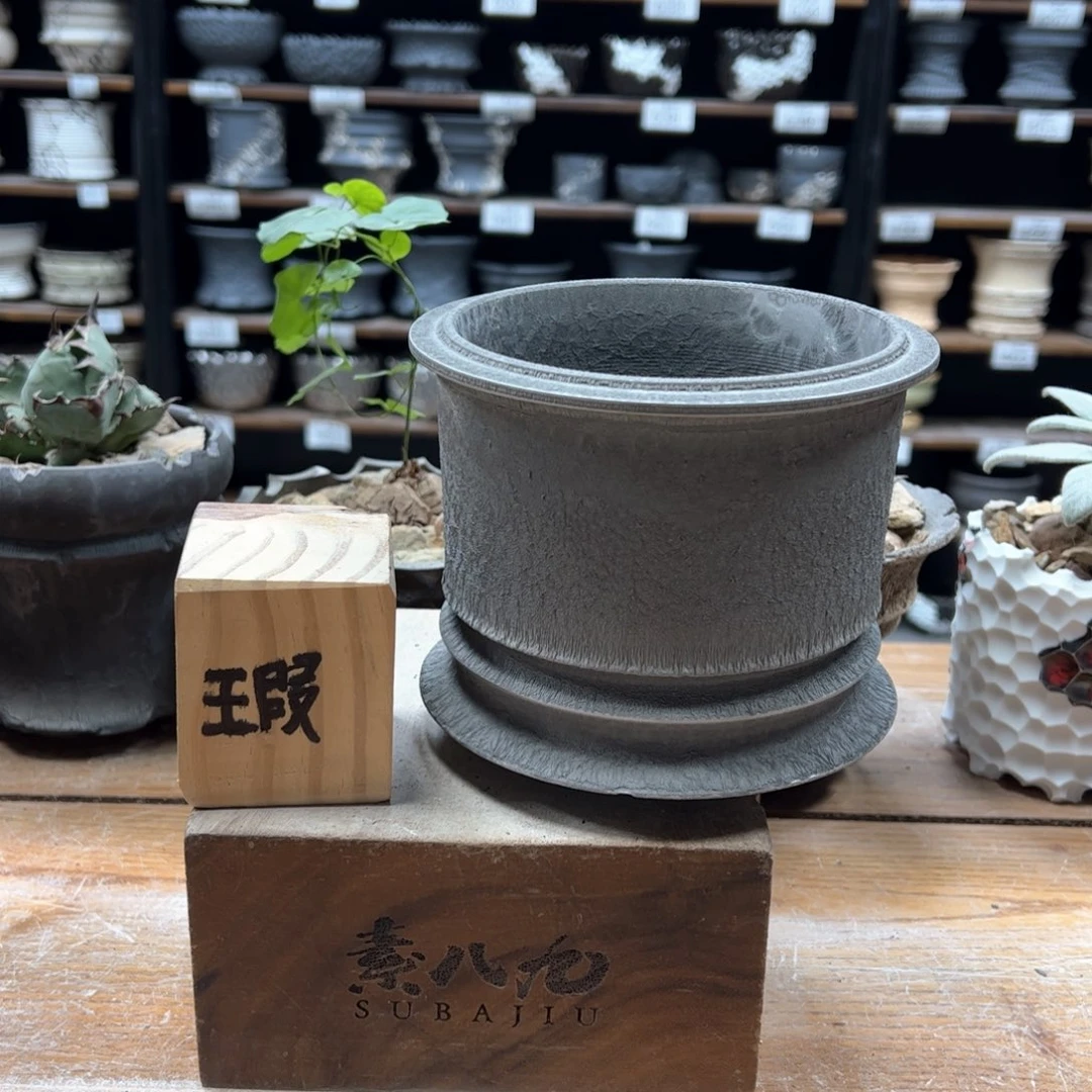 素八九陶瓷内口11.5高12橘***润