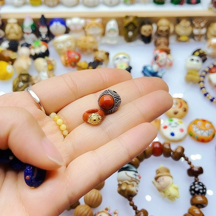 其他鹿骨手工打磨配饰