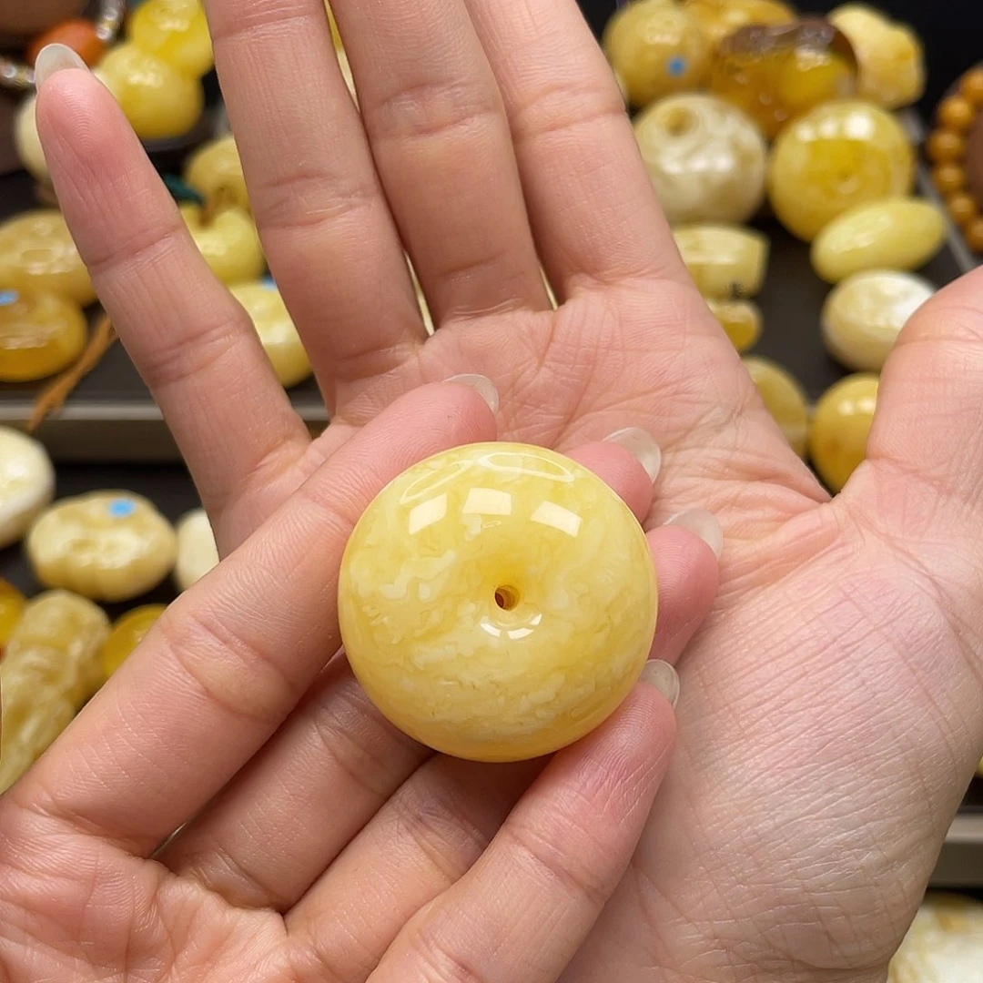 蜜蜡裸石未镶嵌欢*蜜蜡