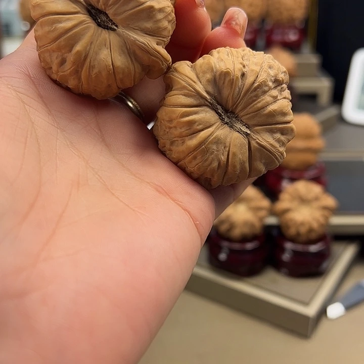 文玩核桃把件44 南瓜墩j-013