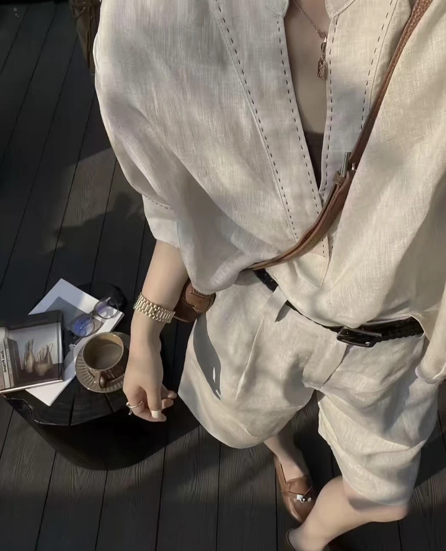 非主售款【758-858】ins风老钱风时尚套装西装时尚牛仔肩包夏季连体