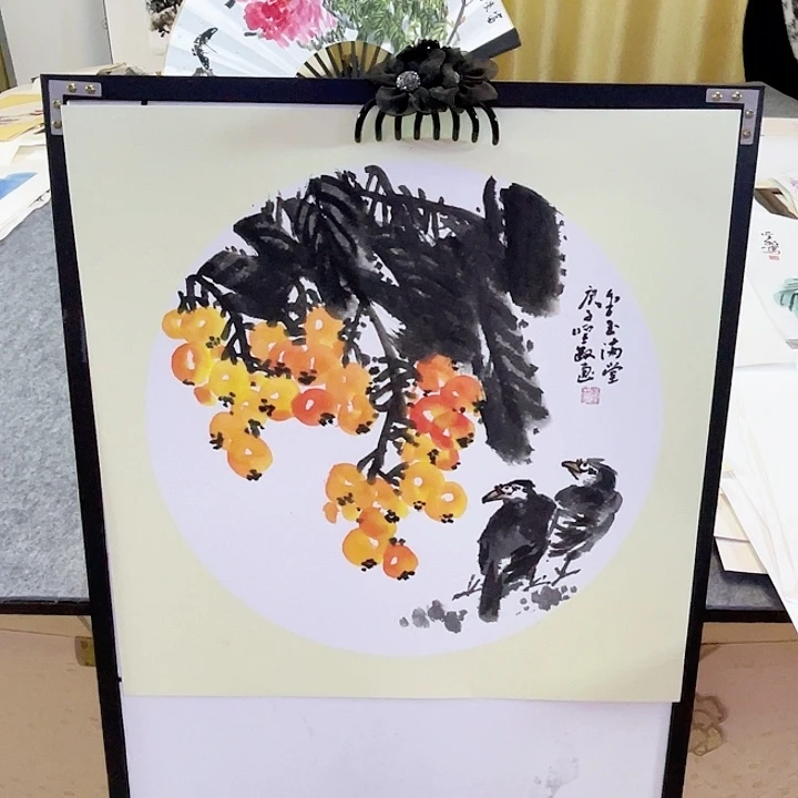 国画张圣敏先生纯手绘作品