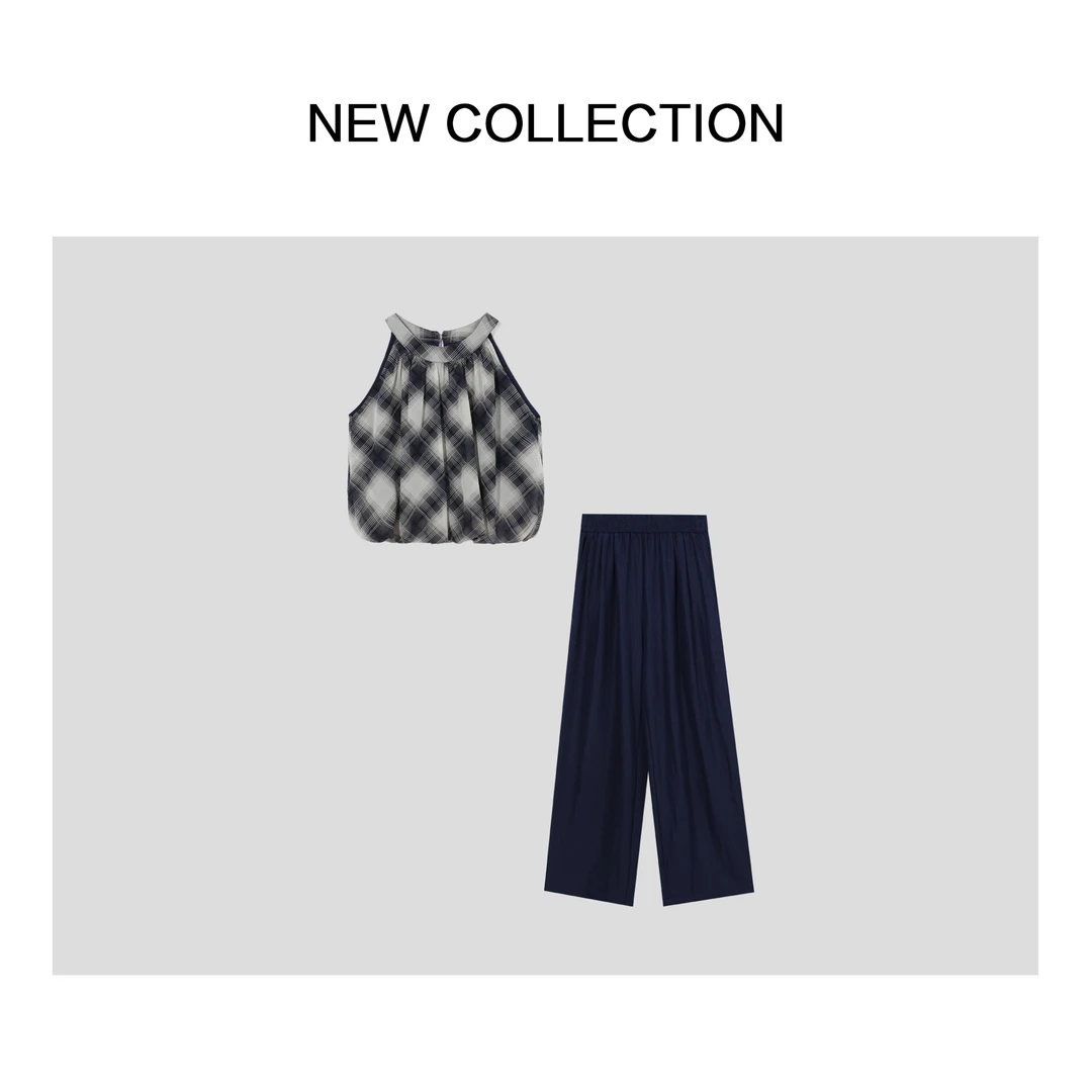 【琴姐专属】时尚气质藏青色套装 D3527156-7156