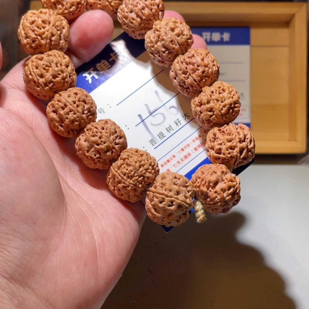 金刚菩提手串156号尺寸22➕超头针孔