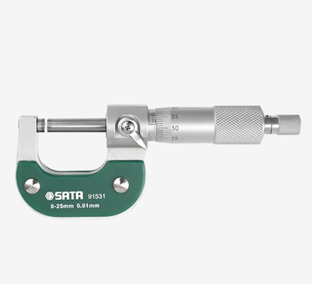 世达 SATA 千分尺高精度外径数显电子螺旋测微器壁厚千分卡尺