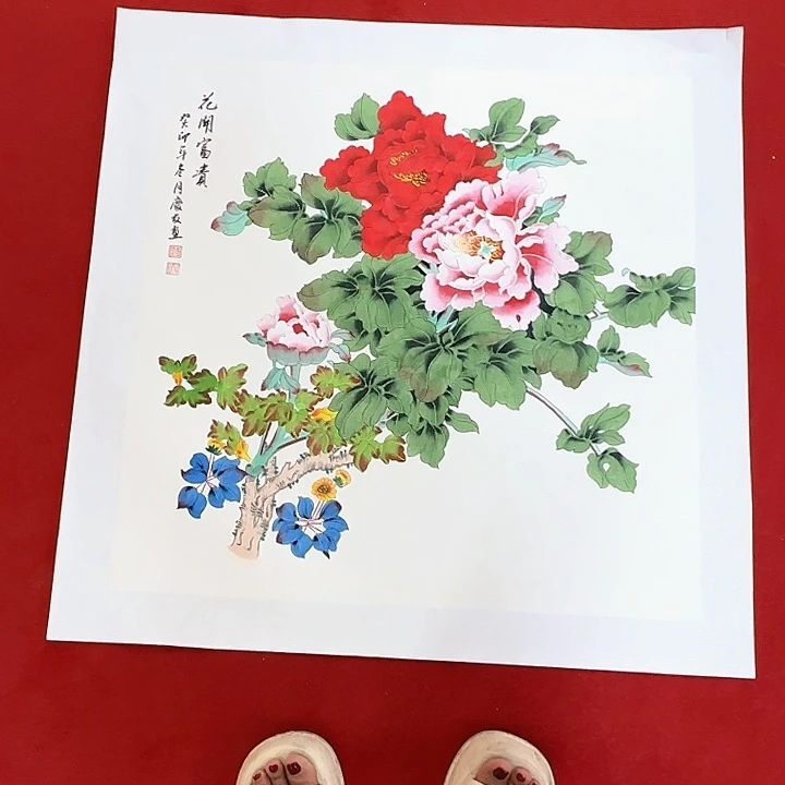 国画手绘国画作品
