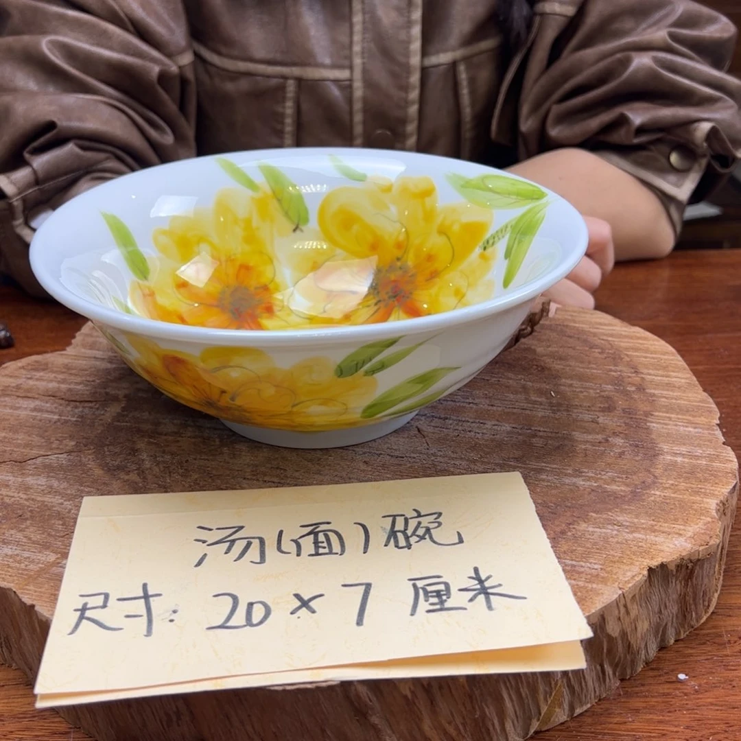 瓷片景德镇陶瓷手工手绘制作