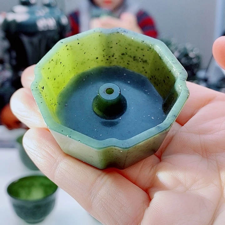 和田玉（青玉）未镶嵌把件