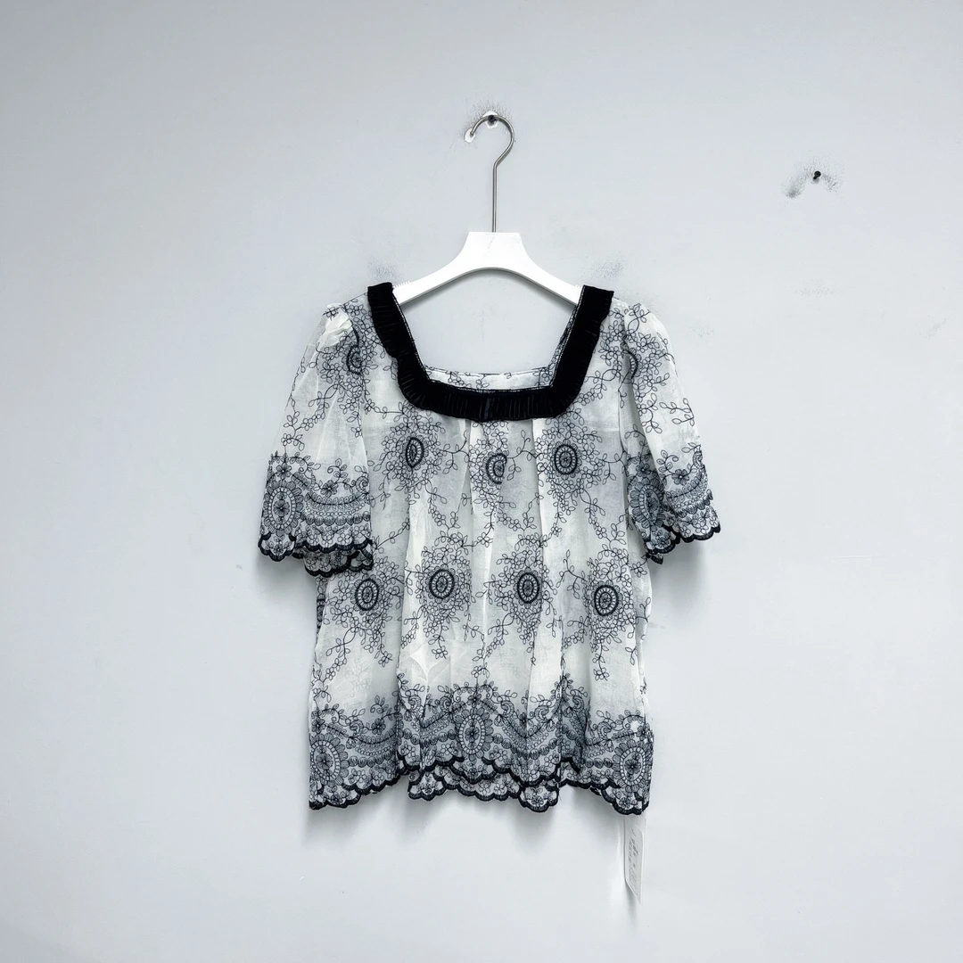 227女装衬衫时尚休闲夏季气质设计感衬衫