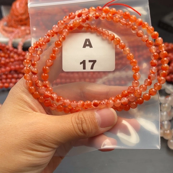 南红玛瑙未镶嵌多样性发货默认微瑕称重5mm