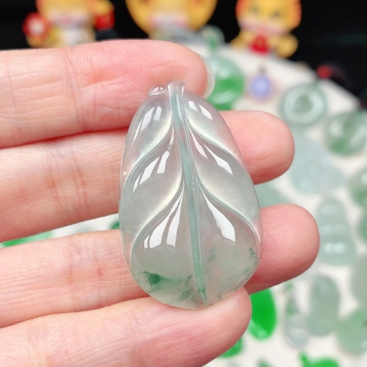 颈饰未镶嵌翡翠缅甸天然A货翡翠