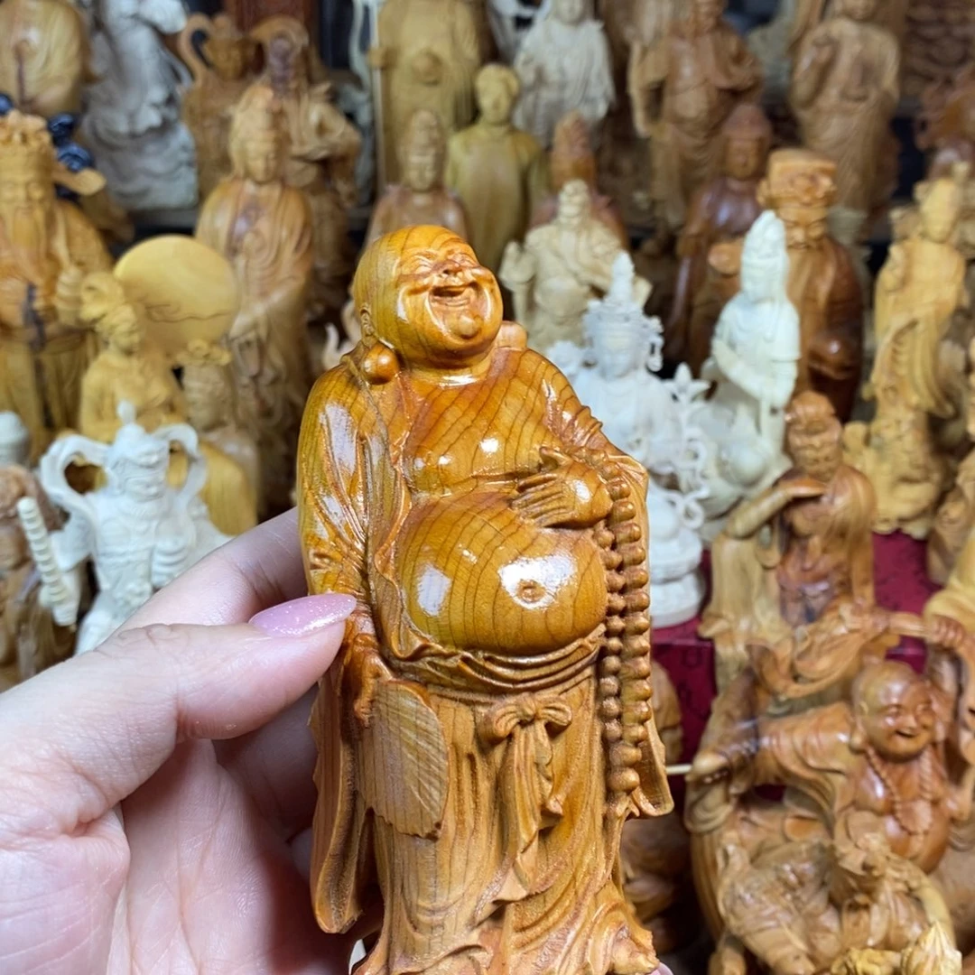 木微瑕12崖柏弥勒