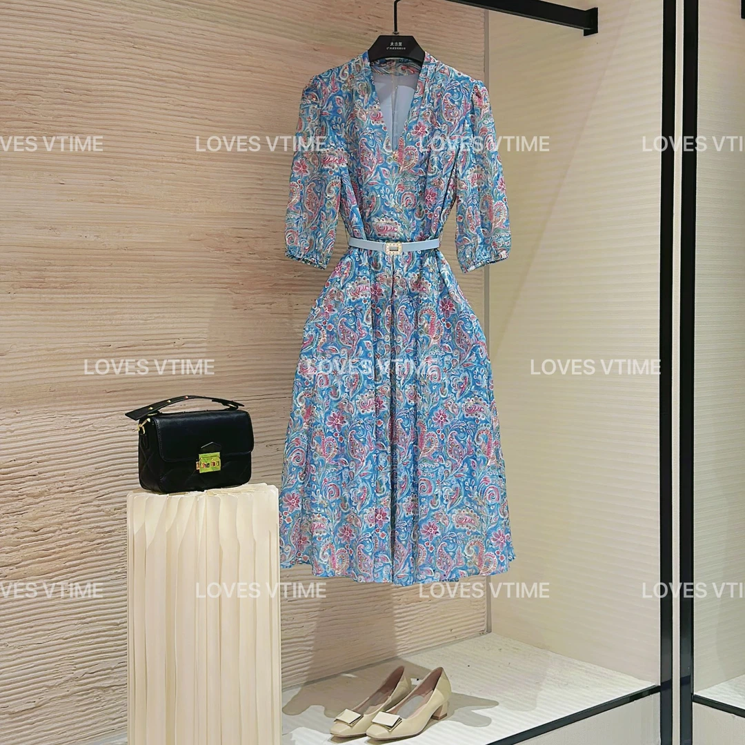 【宠粉价】夏季时尚设计师法式轻奢小众高级感显瘦连衣裙CO-292