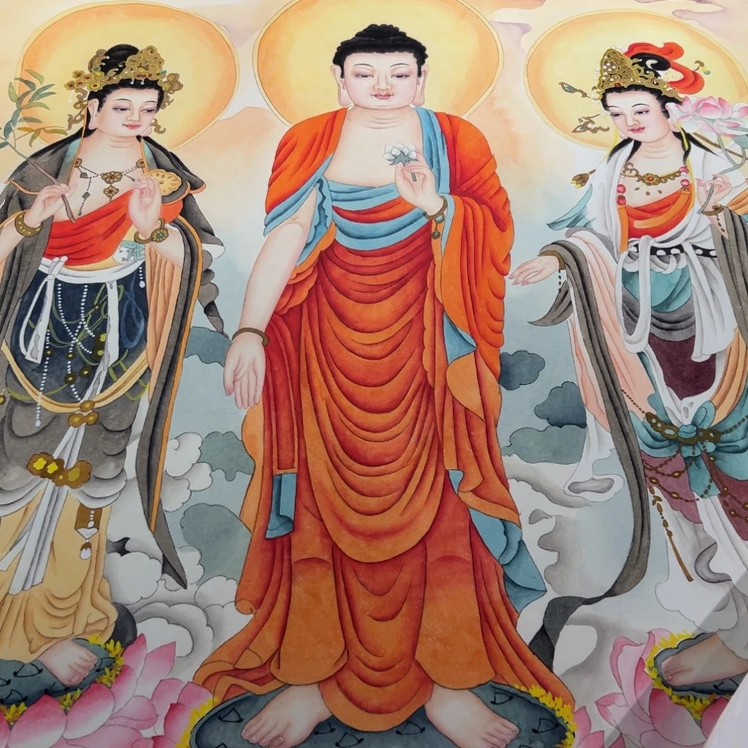 书法瑕疵福利西方三圣
