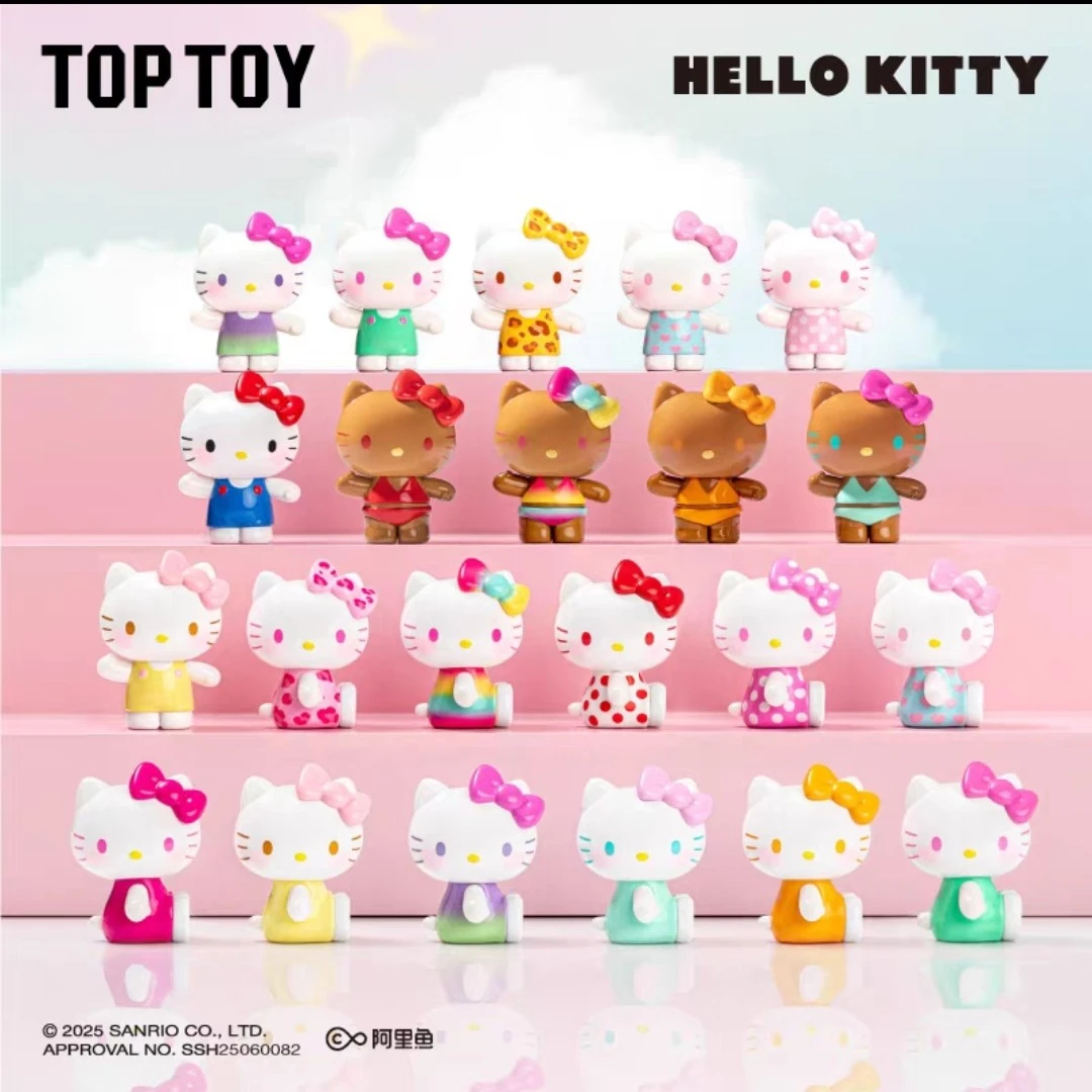 【TOPTOY】三丽鸥彩虹糖萌粒派对系列 正版授权盲粒