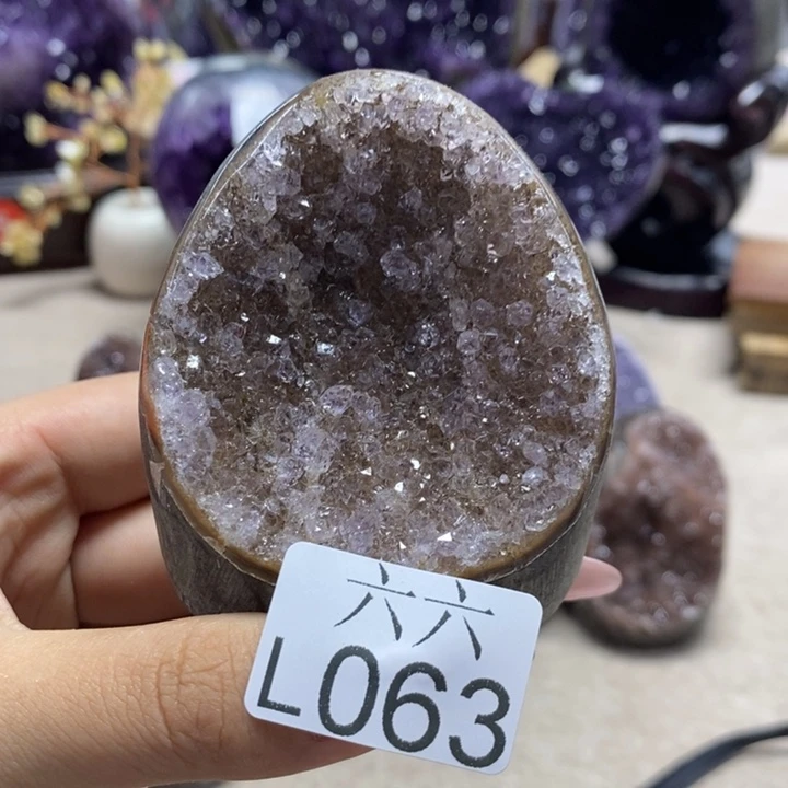 未镶嵌大型摆件（非配饰）紫晶摆件