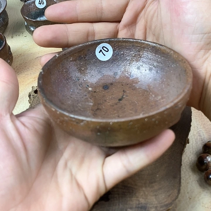 手工粗陶、柴烧茶器