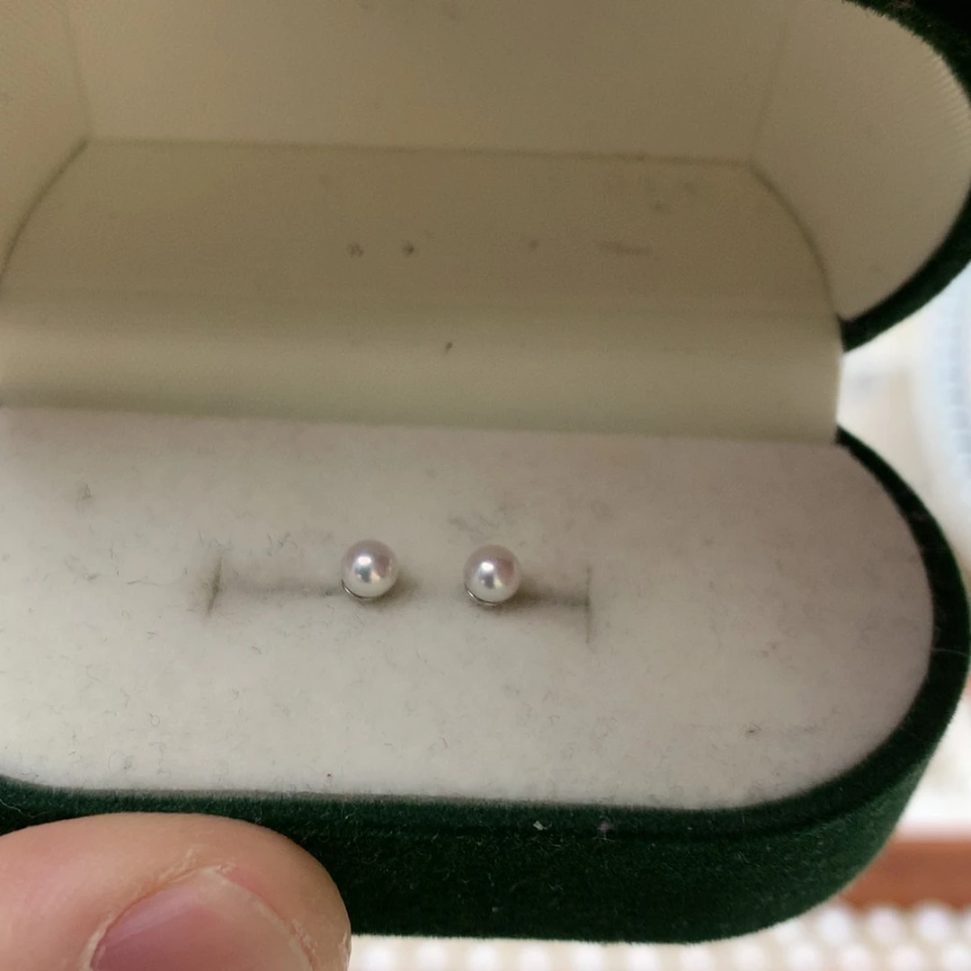 【闪购商品】淡水珍珠耳饰银S925镶嵌