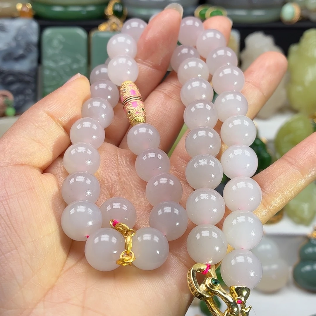 和田玉未镶嵌颈饰12