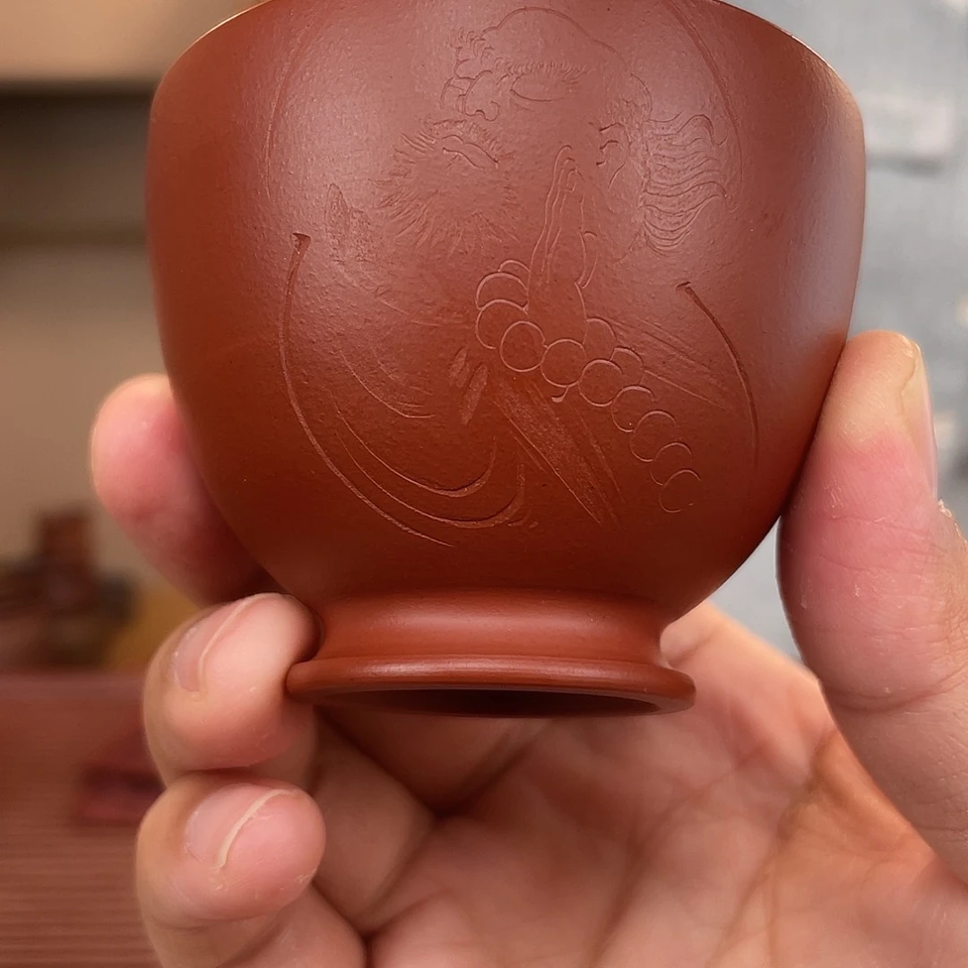 紫砂茶杯今天下午