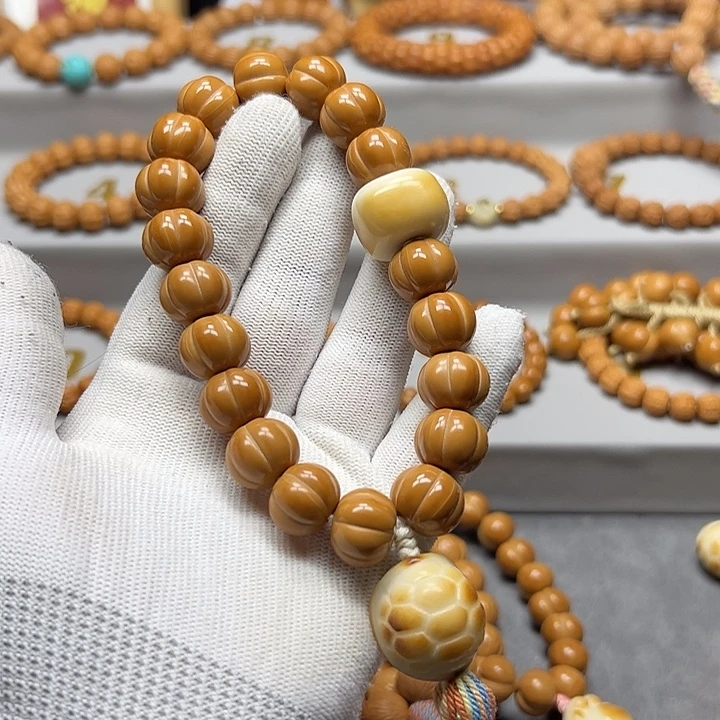 猴头核桃手串15泡芙南瓜