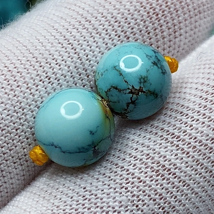 绿松石未镶嵌天然原矿 地大质检