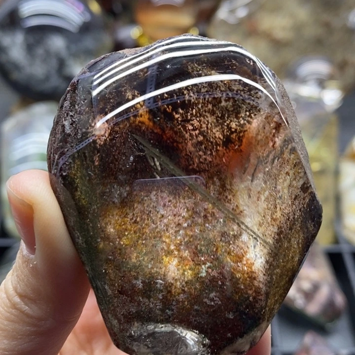 未镶嵌水晶珠宝半成品