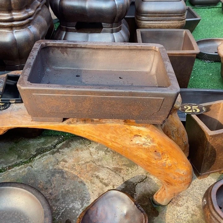 红陶杨冬益紫砂花盆