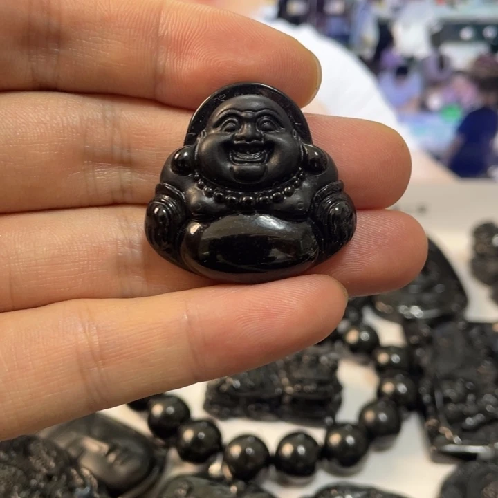 翡翠未镶嵌吊坠(不含链)佛公