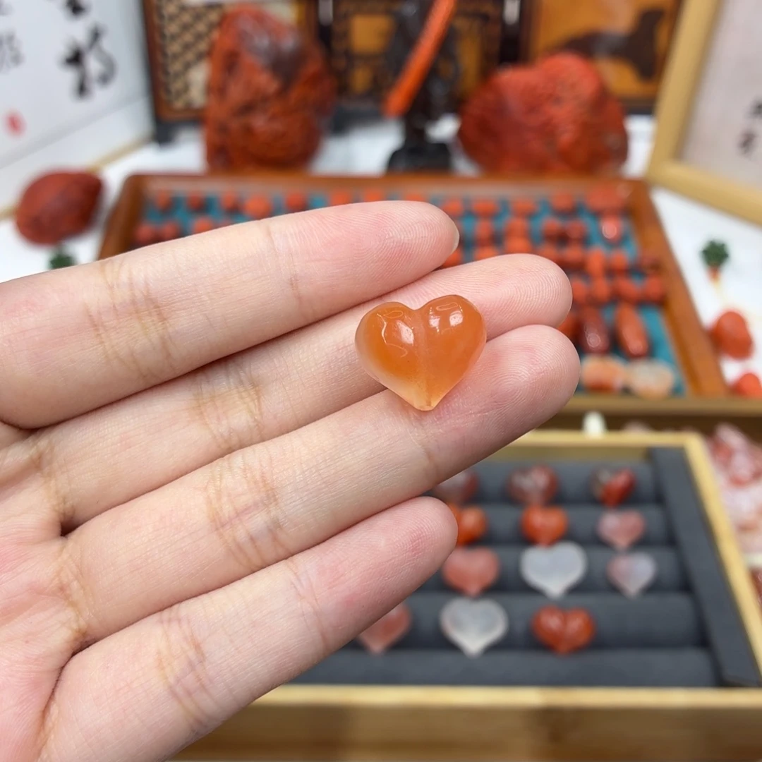 南红玛瑙未镶嵌配饰南红屁桃