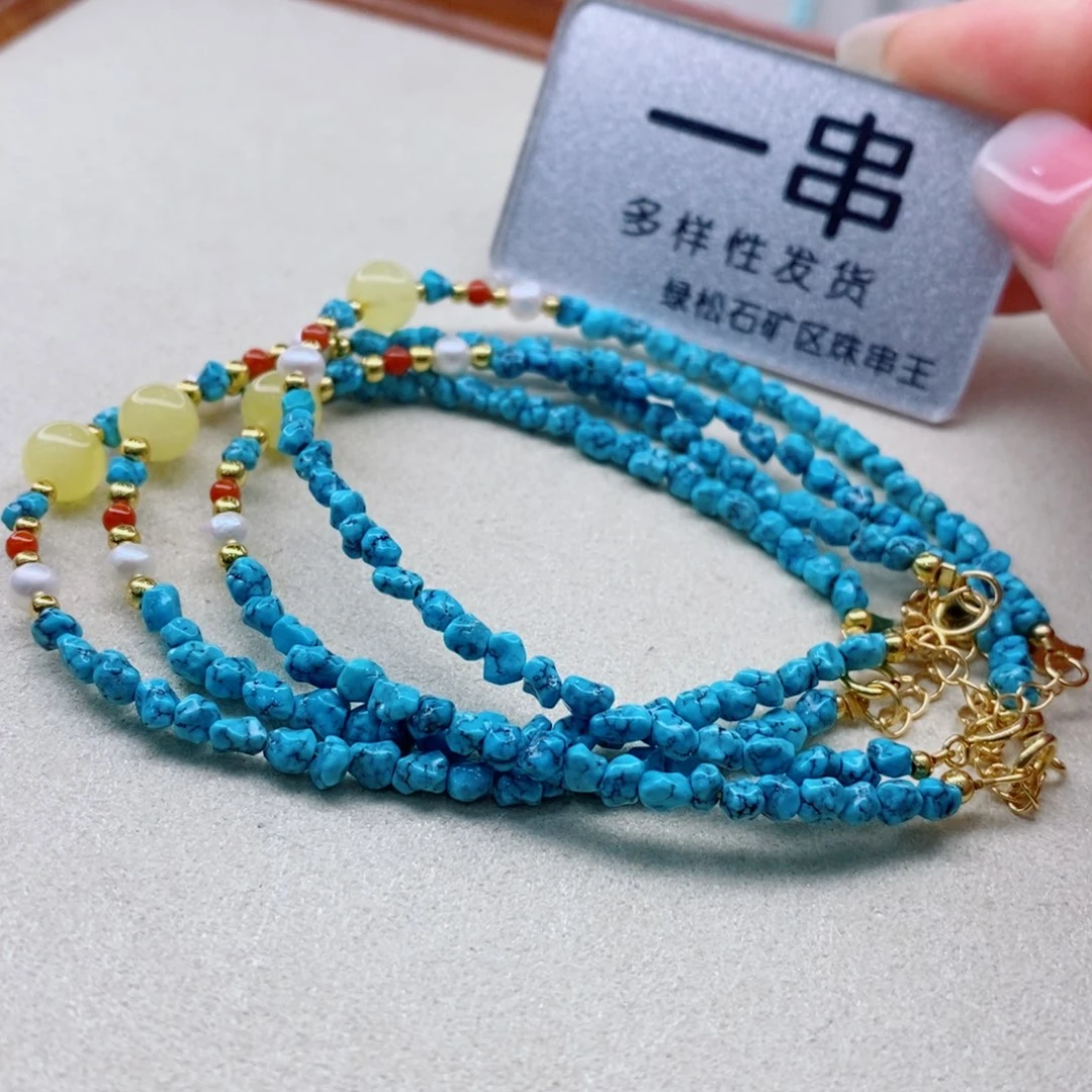 绿松石未镶嵌珠宝奇石
