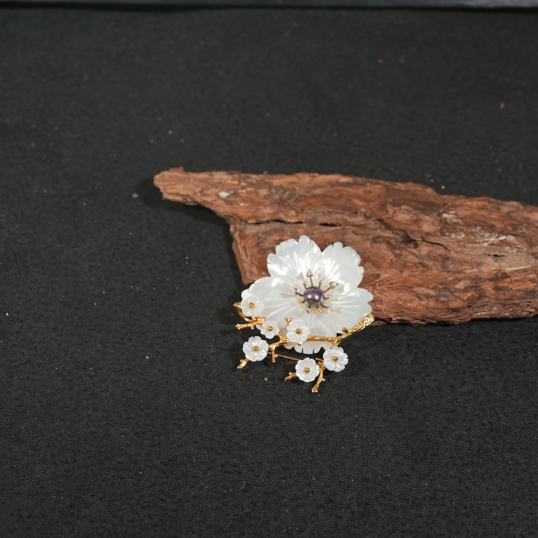 非金属锦纶胸针 香港王老板-饰品胸针5p248