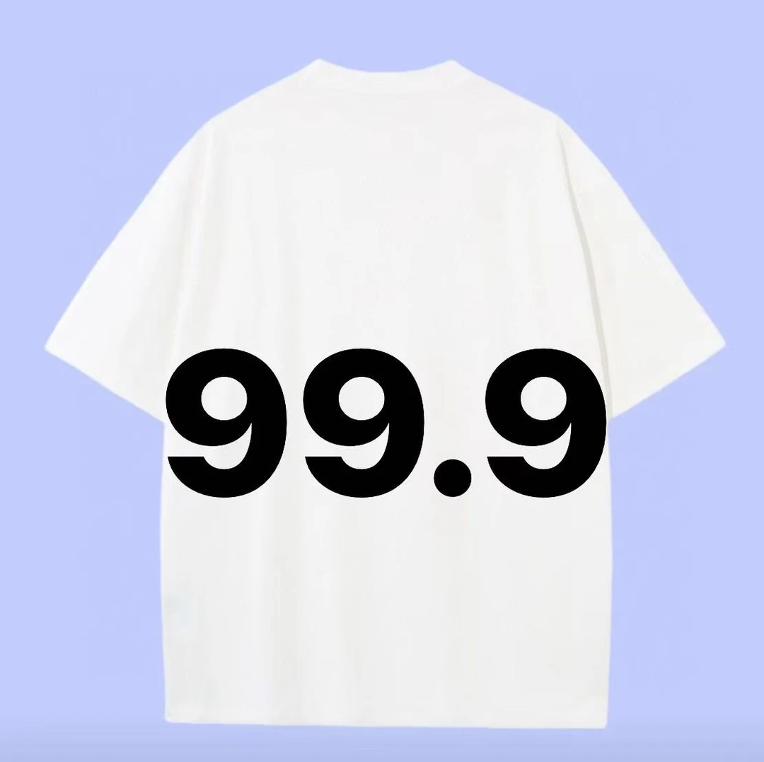 青年短袖圆领T恤国潮休闲短袖夏季宽松ins百搭白色情侣装休闲