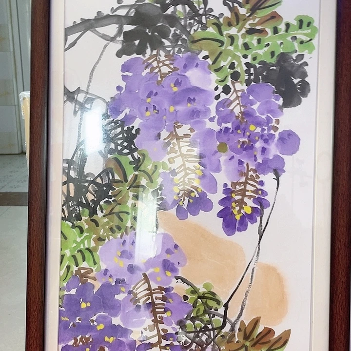 国画张圣敏先生纯手绘作品