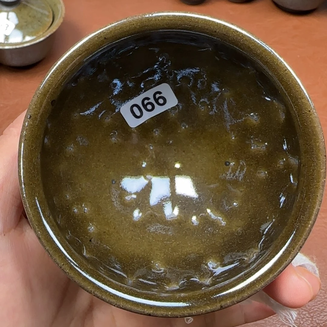 茶盏龙窑柴烧原矿原釉（微瑕）066