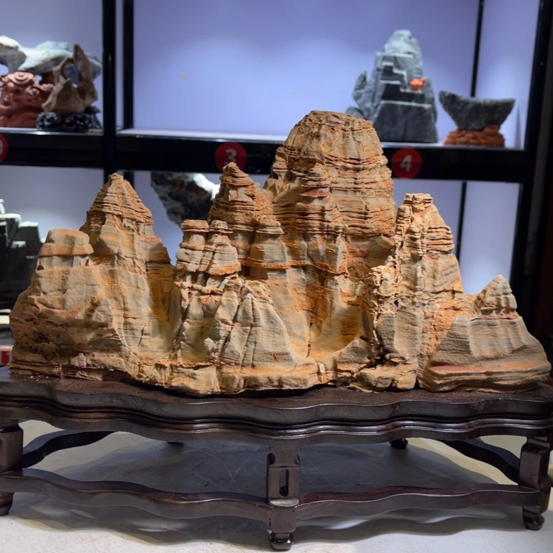 玉***舞石材灵璧奇石文化