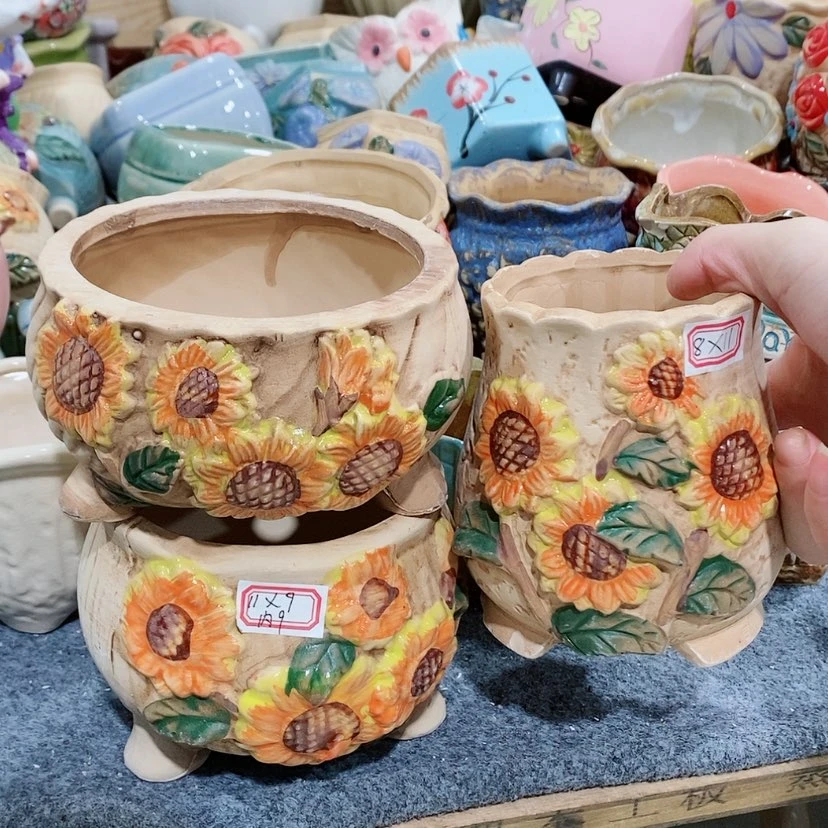 【闪购商品】陶瓷陶瓷花盆，多肉花盆