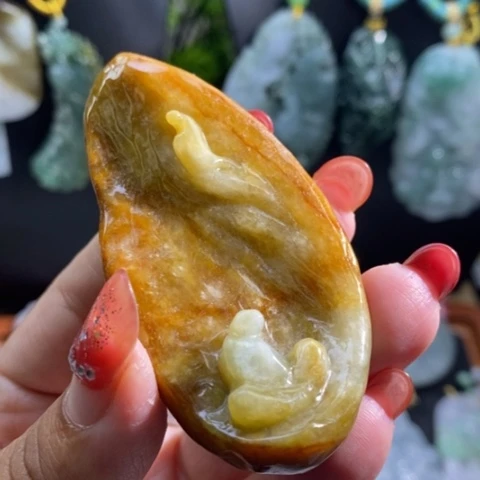 【闪购商品】颈饰未镶嵌翡翠悟道