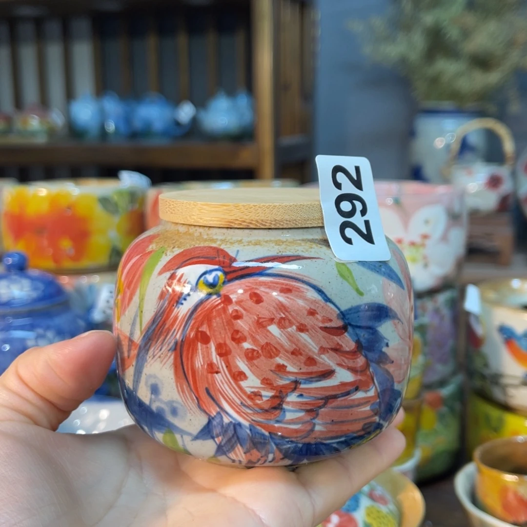 杯素浅陶瓷手工手绘