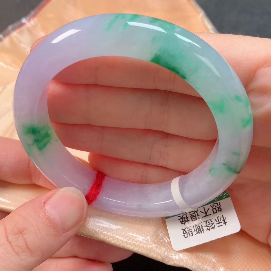 未镶嵌手镯翡翠缅甸天然翡翠手镯57