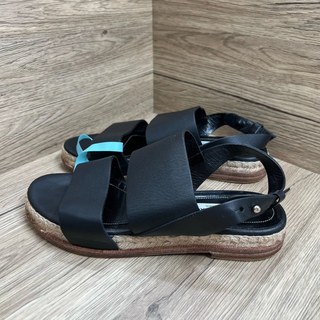 95新 Balenciaga/巴黎世家 黑色凉鞋 37码