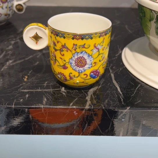 骨瓷珐琅彩工艺瓷器