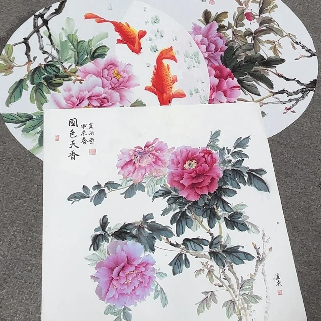 中***廊国画国画作品多次入选国内外