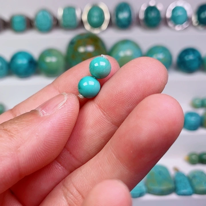 未镶嵌绿松石珠宝奇石