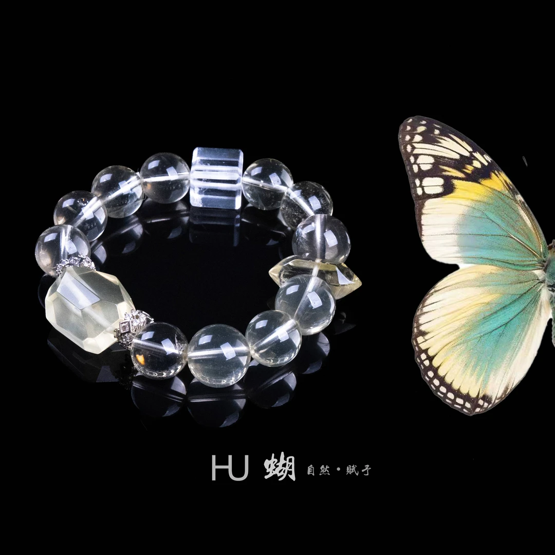 HU蝴｜孤品款  净体巴西光水晶