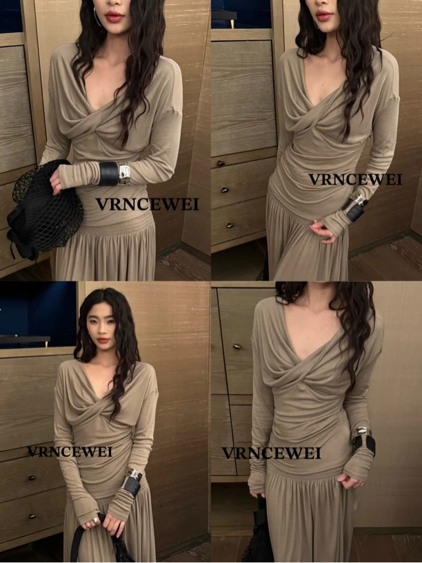 福秒-是扭结的！显瘦针织上衣（657R0091#）VRNCEWEI