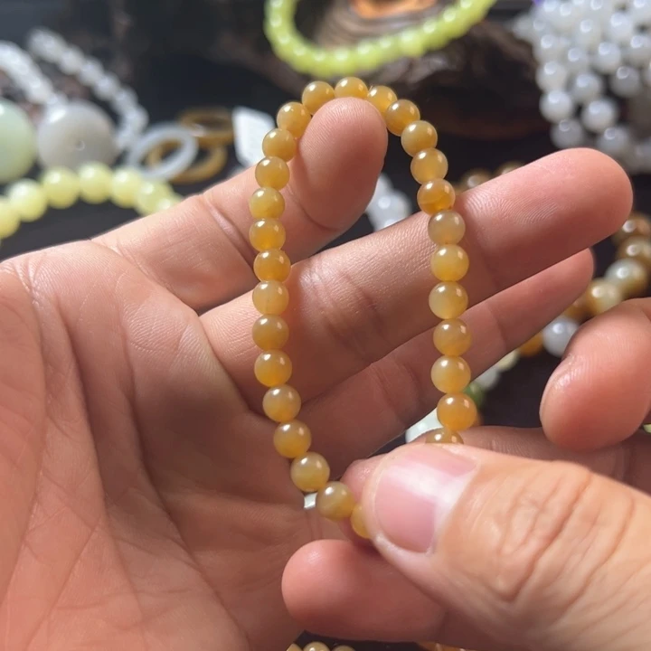 和田玉（糖玉）未镶嵌手串