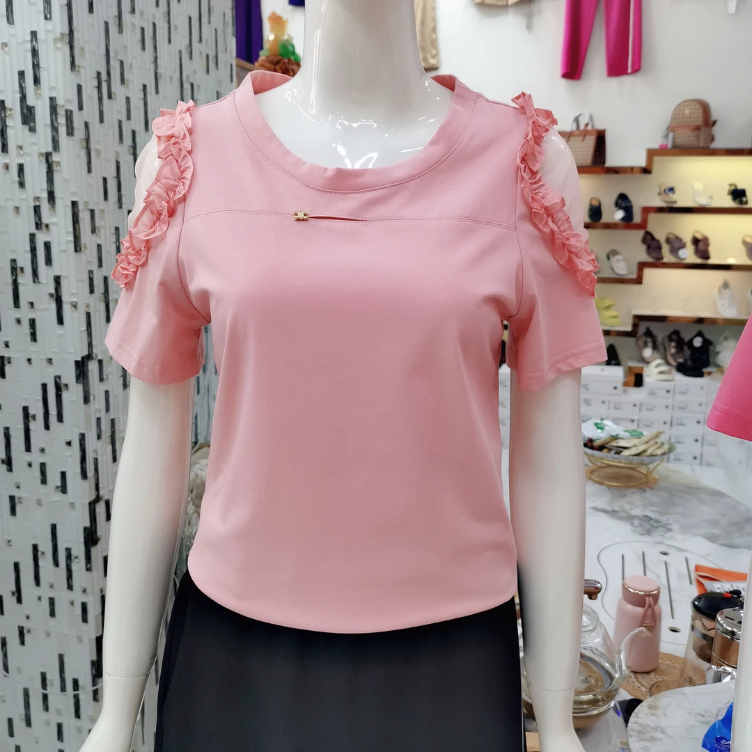 5823  新款年轻减龄T恤